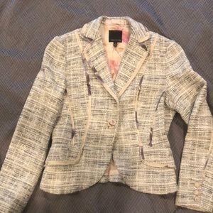 Tweed fitted blazer
